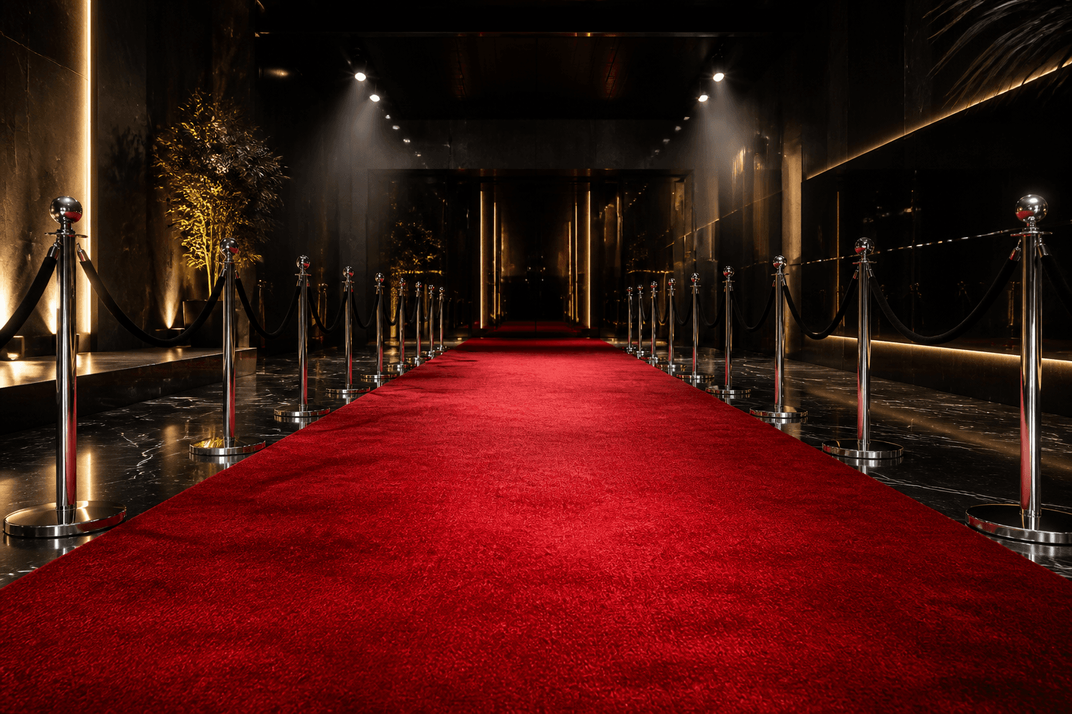 Modern red carpet event flooring
