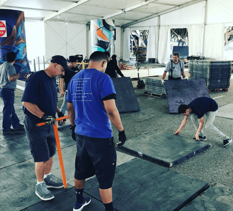 Event Flooring Removal